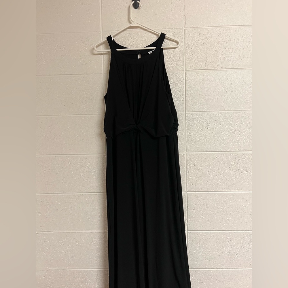Gently used black pantsuit, size XL brand Emma and Michele.
